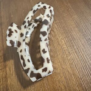 Teleties light tortoise “large” clip